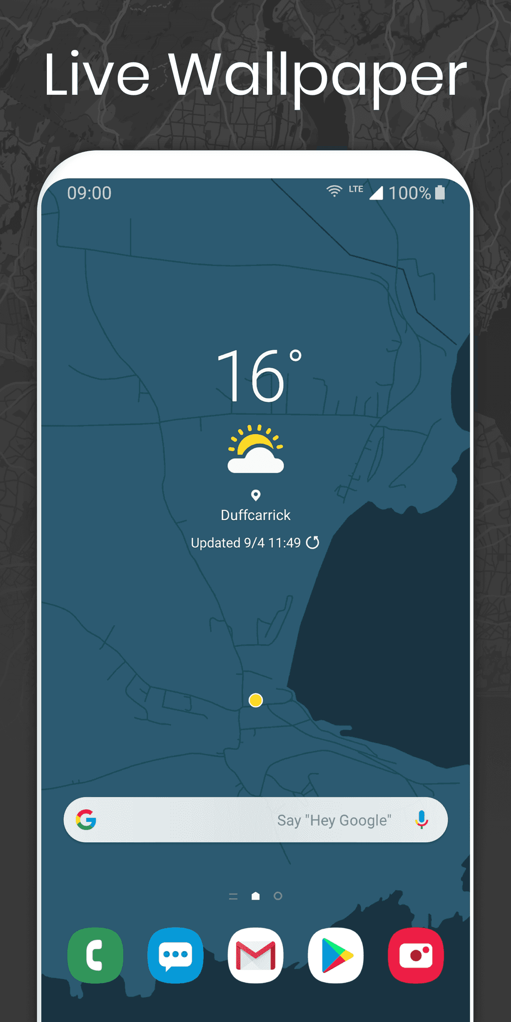 Live wallpaper on your home screen