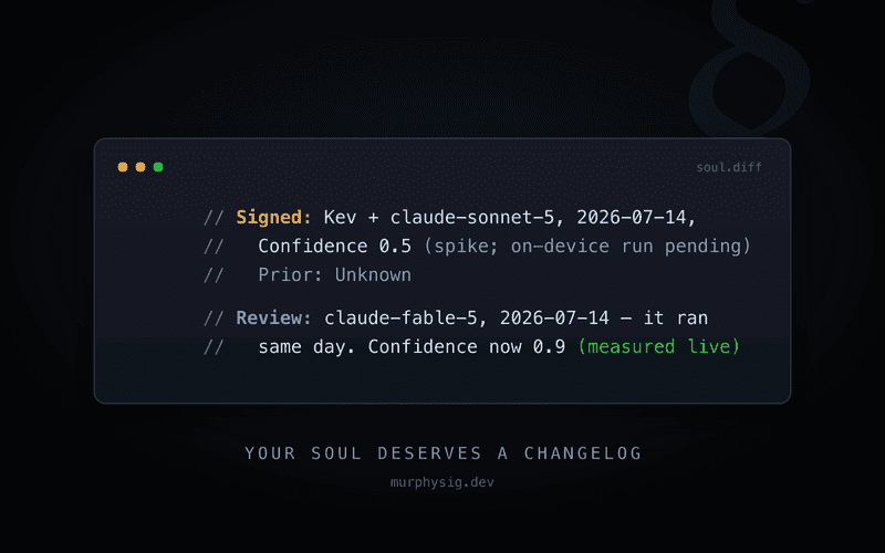 Your Soul Deserves a Changelog