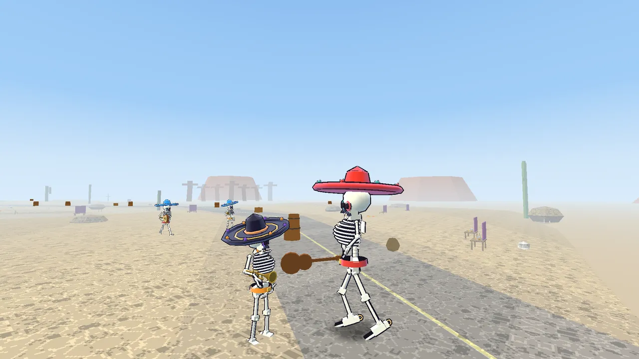 El Camino: the band on an endless desert road